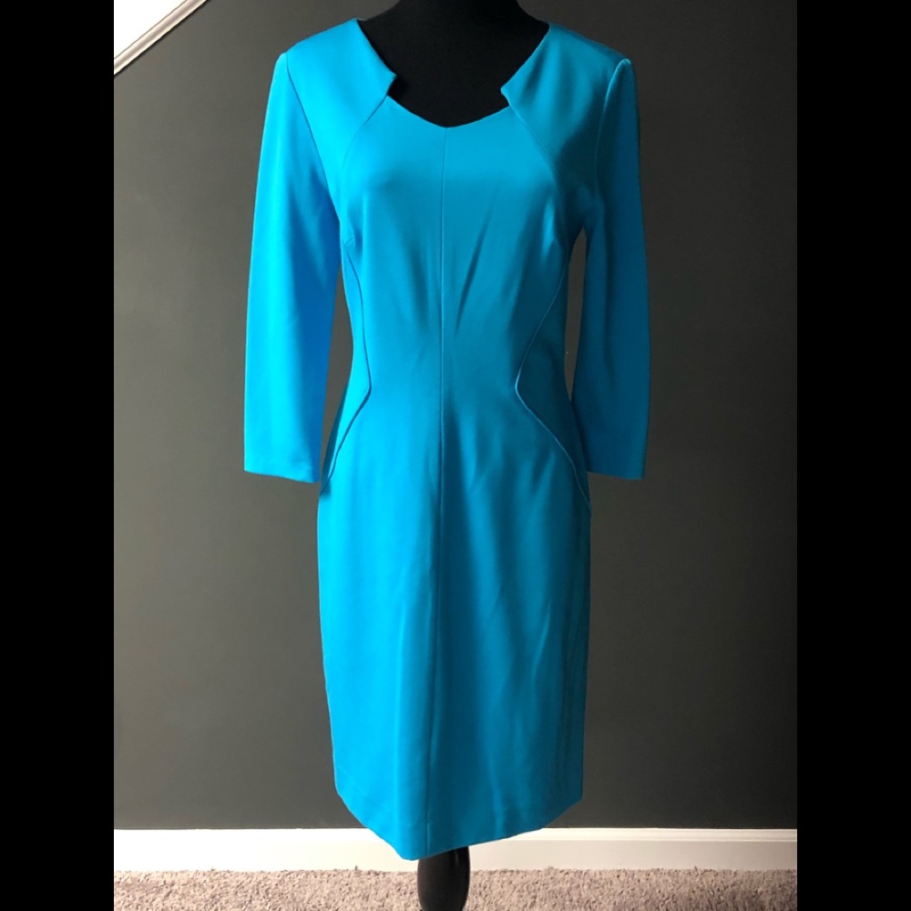 Blue dress